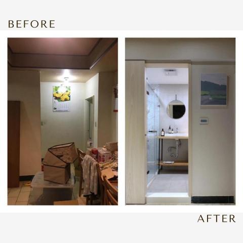 睦月設計 - 中古屋改造-衛浴