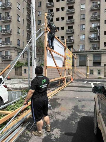 兆泓綠能(充電樁規劃、設備販售) - 平鎮停車場施工前