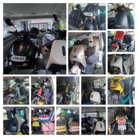 跑跑小黃全省機車重機托運到府收車運送保固 - 電動機車到府收車直送目的