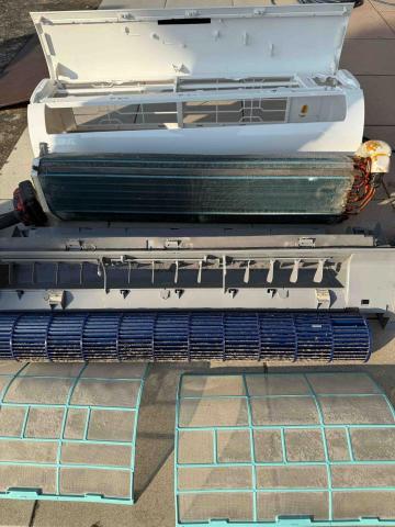 弘名空調/蜘蛛人 - 新竹湖口 分解清洗前