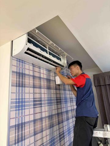 弘名空調/蜘蛛人 - 平鎮 更換排水器