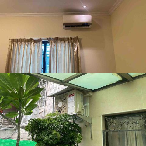 職匠專業空調 - 窗型更換壁掛分離式完工