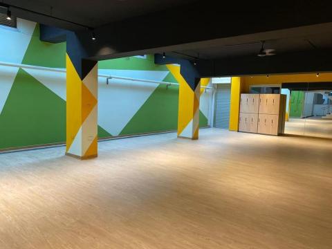 宏岳工程行 - 舞蹈教室造型油漆及軌道燈