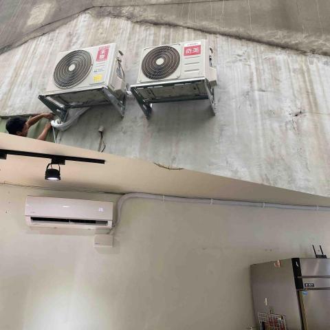 職匠專業空調 - 室內外移機完工