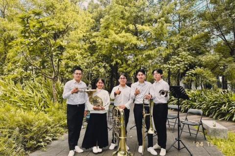蔡秉叡 - 銅管五重奏演出