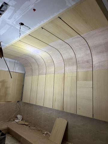 林琪瀚AHAN - 造形天花板 弧形坎燈條 