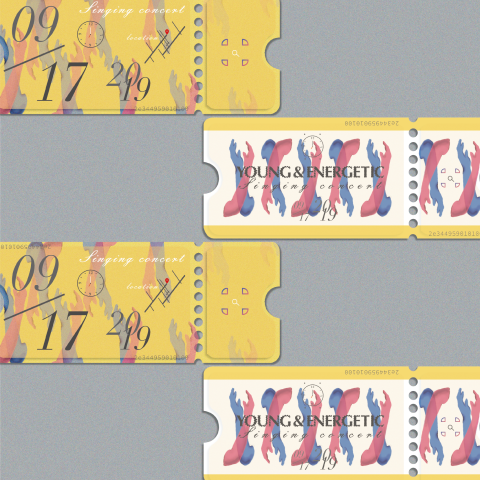 AOIRA 設計工作室 - 門票設計 AOIRA 設計工作室 - 門票設計