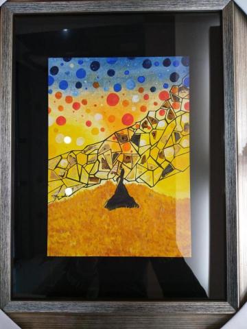 謝子毅 - 複合媒材畫作