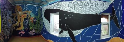 謝子毅 - 早期壁畫作品