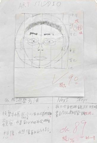 王大可 - 學生自畫像學習