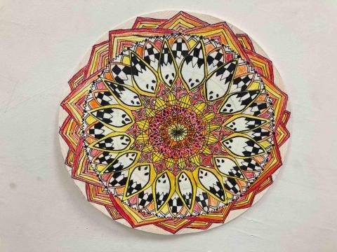 王大可 - 曼陀羅色鉛筆