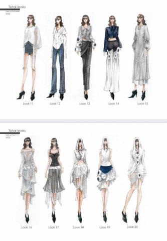 Jingyun Jean - 純手繪服裝插畫