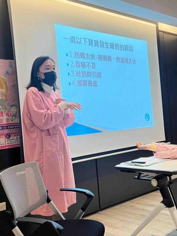 順產泌泌 Vaundy凡蒂助產/哺育護理師 - 新生兒異物梗塞課程教學