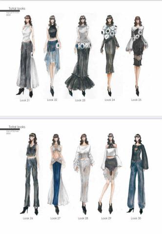 Jingyun Jean - 純手繪服裝插畫