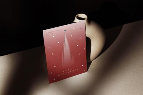 清寧｜品牌視覺整合設計 - 2024聖誕卡片-2