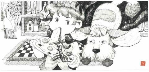 楊筑而 - 代針筆插畫