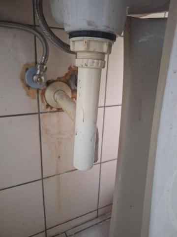 璉泓水電工程維修 - 更換臉盆排水管