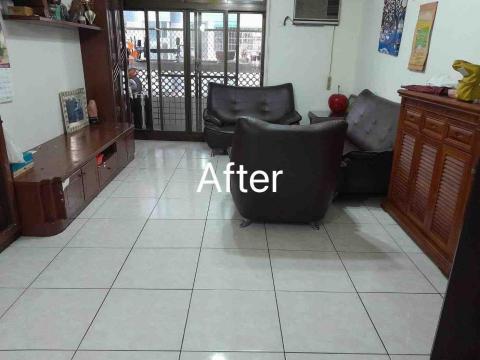 晶透清潔 - 清潔後