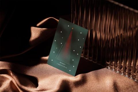 清寧｜品牌視覺整合設計 - 2024聖誕卡片-1