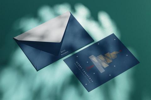 清寧｜品牌視覺整合設計 - 2024聖誕卡片-3