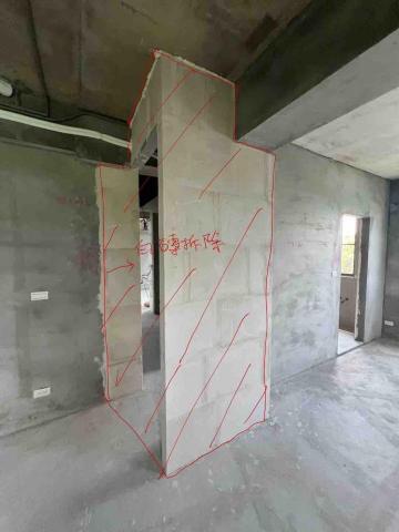 禾川拆除修繕團隊 - 白磚牆拆除