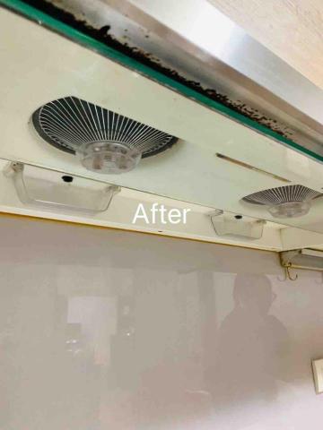 晶透清潔 - 清潔後