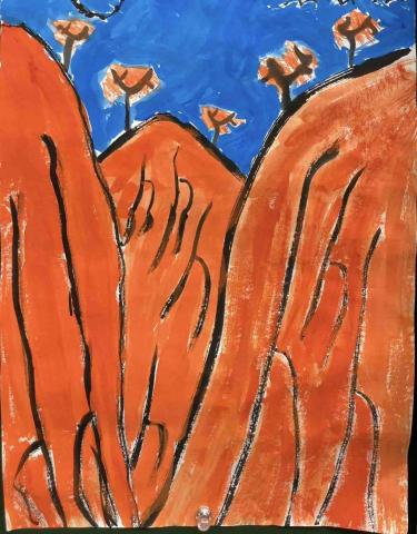 王大可 - 學生彩墨作品