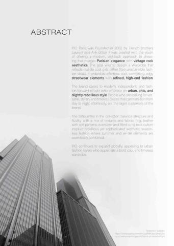 Jingyun Jean - 品牌IRO PARIS 2025 春夏系列（排版練習）