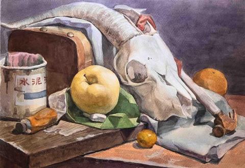 詹育權 - 水彩靜物