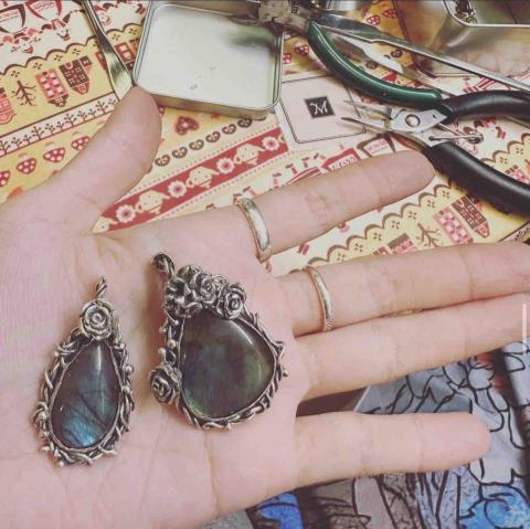 蔡芊晴 - 金工包鑲、金工教學