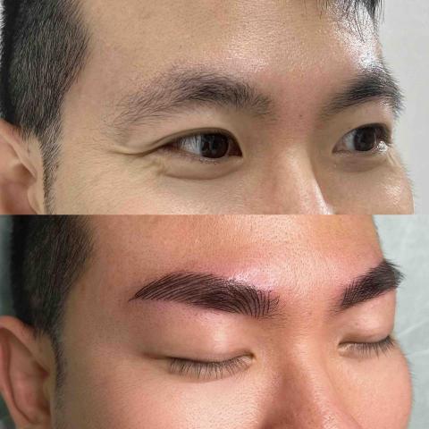 亮麗時尚美學 - #男生飄眉 #開運眉
做好眉毛 就是帥 ，好眉好運好桃花