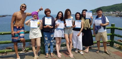 Chevy Chang - 團體報名上課也不擔心教練手忙腳亂，有多位教練配合並提供戒護，安全無慮～