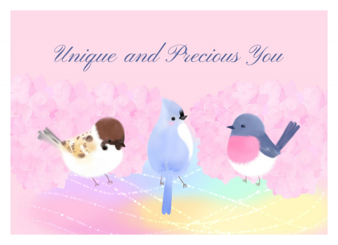 思思的藝想世界 - 雀鳥插畫