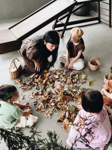 曾鈺琪Ingrid Tseng - 英語美感體驗課上課畫面