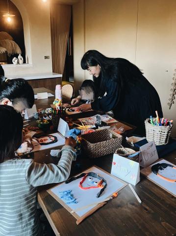 曾鈺琪Ingrid Tseng - 英語美感體驗課上課畫面