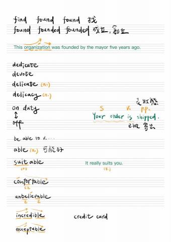 黃捷 - 【高中課內&商教英檢&多益考試】上課紀錄- 整合所有短、中、長程目標於一個課程，引導學生在不解處透過多角度切入，能夠真正融會貫通，感受一體的英文。