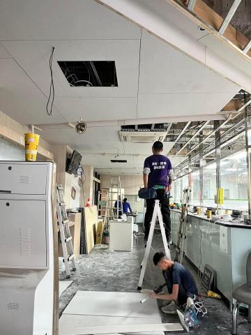 樺昕.凱琳室內裝潢 - 郵局暗架天花板