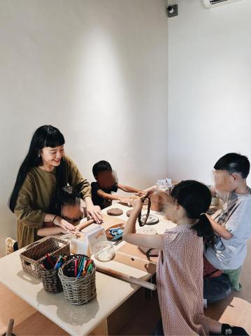 曾鈺琪Ingrid Tseng - 英語美感體驗課上課畫面