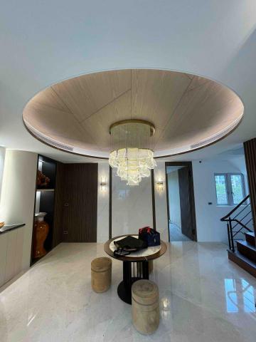 鼎寰室內設計 - 木作造型木皮天花板