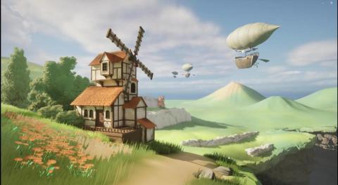 張哲瑋 - ue5風格化場景練習