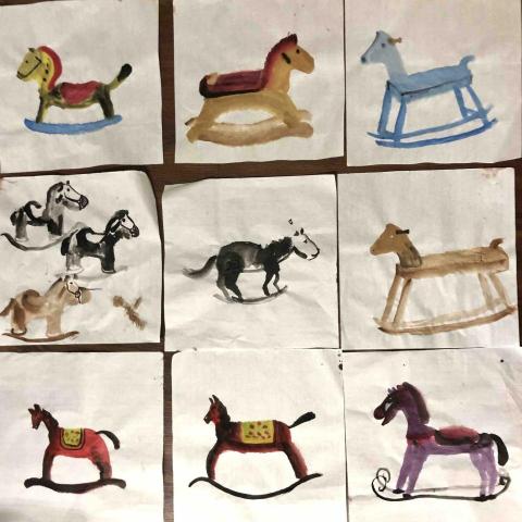 Ivy - 國小家教（水墨）學生成果