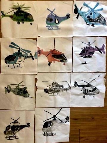 Ivy - 國小家教（水墨）學生成果