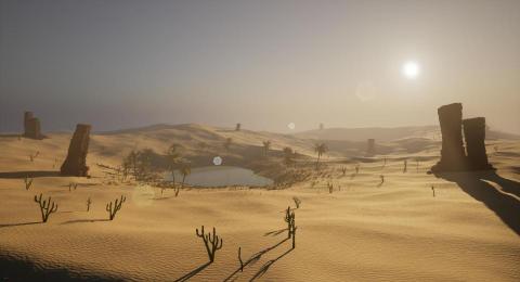 張哲瑋 - ue5沙漠場景製作