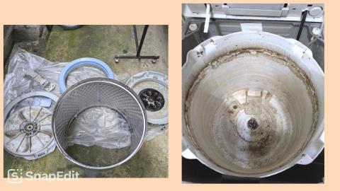 修洗宜夏 - 清洗前