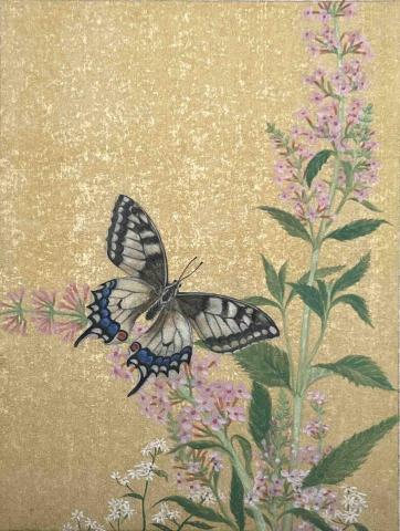 詹育權 - 岩彩創作