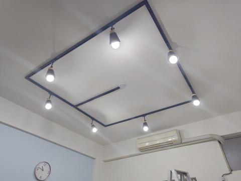 簡師父 - 鳥松區口字型軌道燈安裝