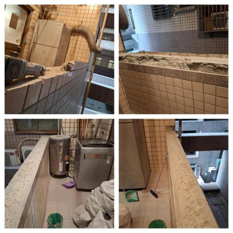 維力室內拆除 - 局部打除