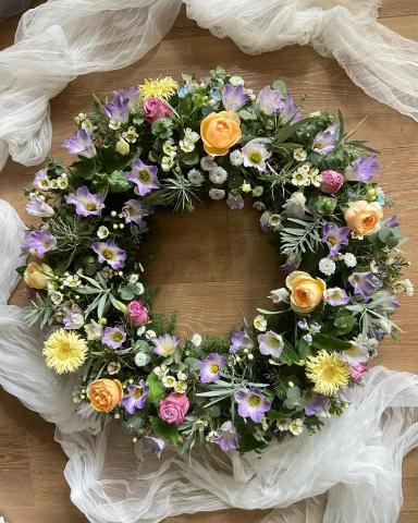 凡花林工作坊 - 鮮花花環