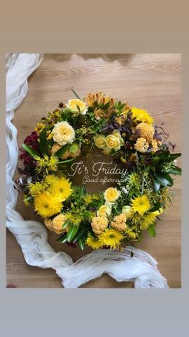 凡花林工作坊 - 鮮花花環