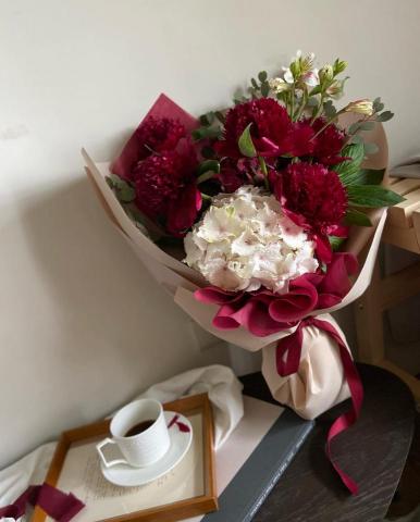 凡花林工作坊 - 芍藥花束